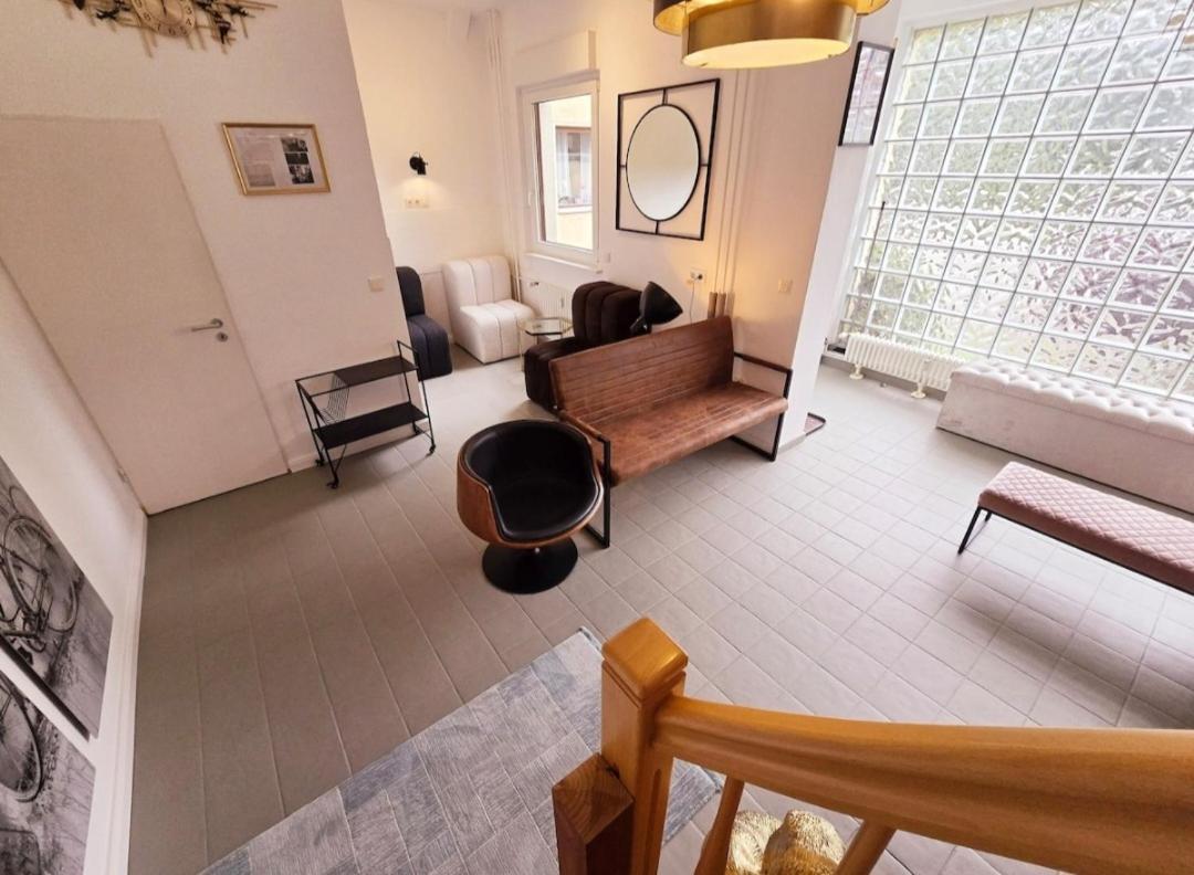 Duplex Apartment Ullstein- 4 Bedrooms, 2 Bathrooms, Living Room, 2 Parking Spaces, Boxspringbeds, Family & Business Apartment! Βερολίνο Εξωτερικό φωτογραφία