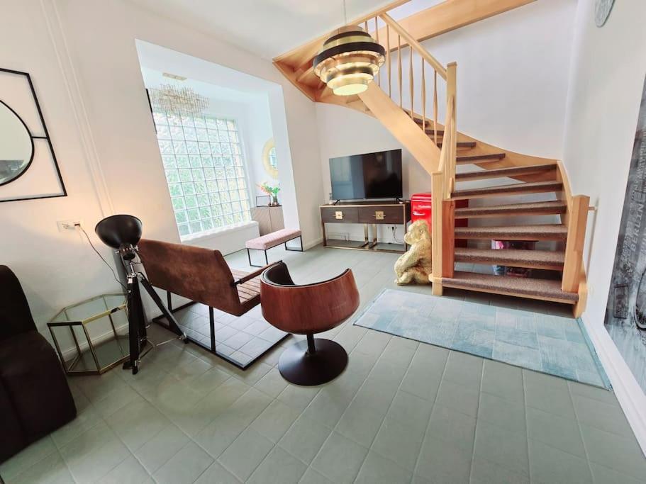 Duplex Apartment Ullstein- 4 Bedrooms, 2 Bathrooms, Living Room, 2 Parking Spaces, Boxspringbeds, Family & Business Apartment! Βερολίνο Εξωτερικό φωτογραφία